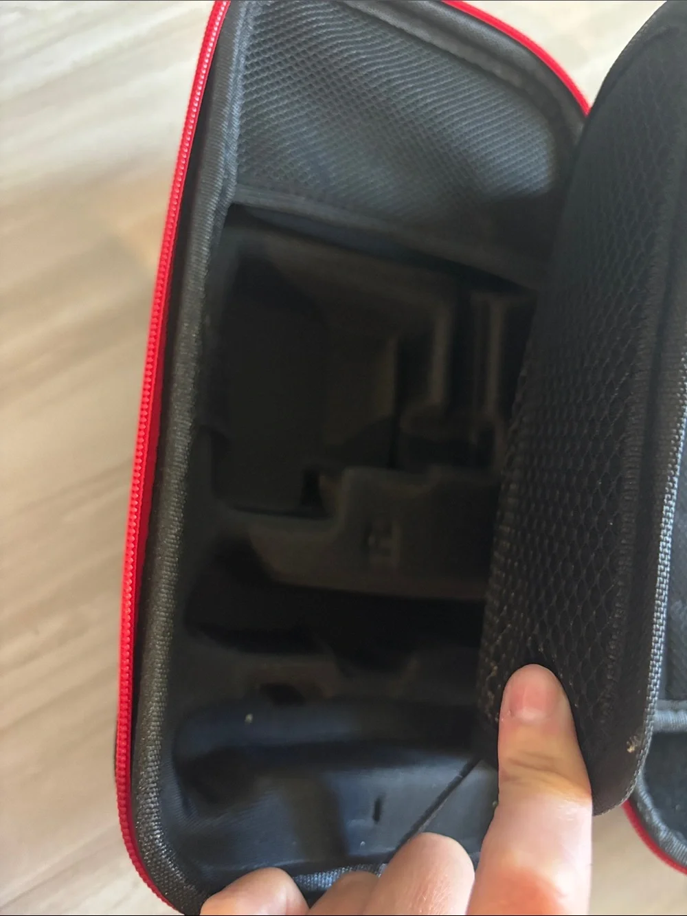 Black and Red Hard Nintendo Switch Accessory Carry Case